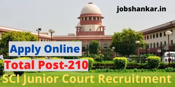 SCI Junior Court Recruitment