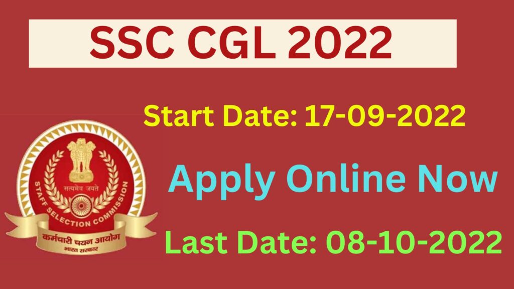 SSC CGL 2022 Apply