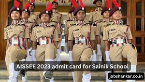 AISSEE 2023 admit card for Sainik School