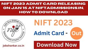 NIFT 2023 admit card